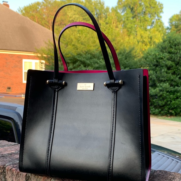 kate spade Handbags - Black/pink inside